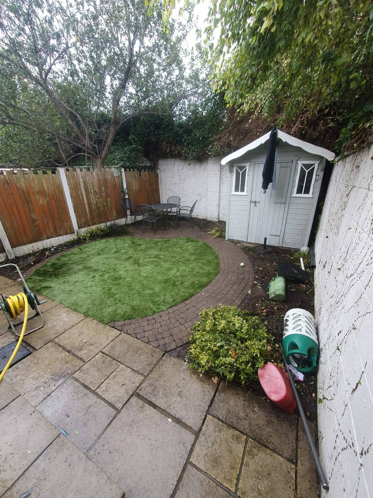 Garden tidy-up · Dublin — after